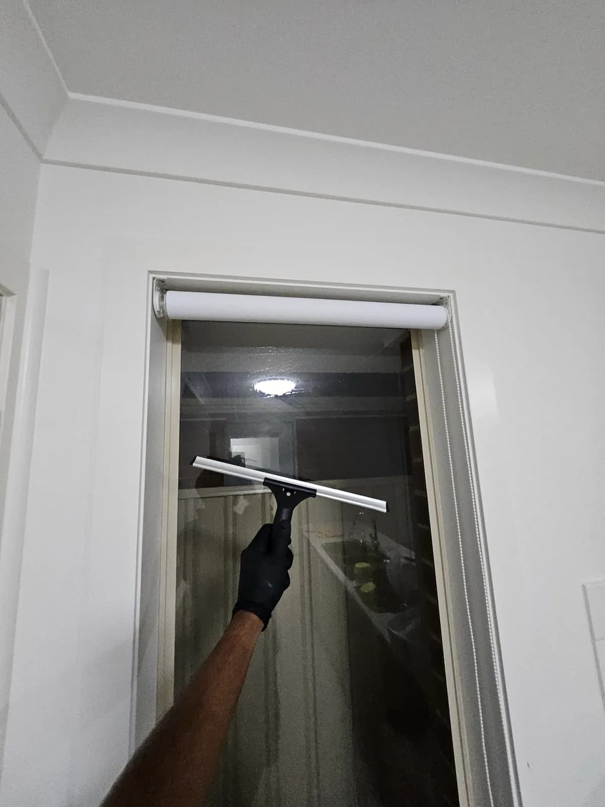 Polished interior windows and sills