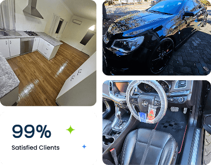 Cleaning, detailing, and car service work by PrimeCare