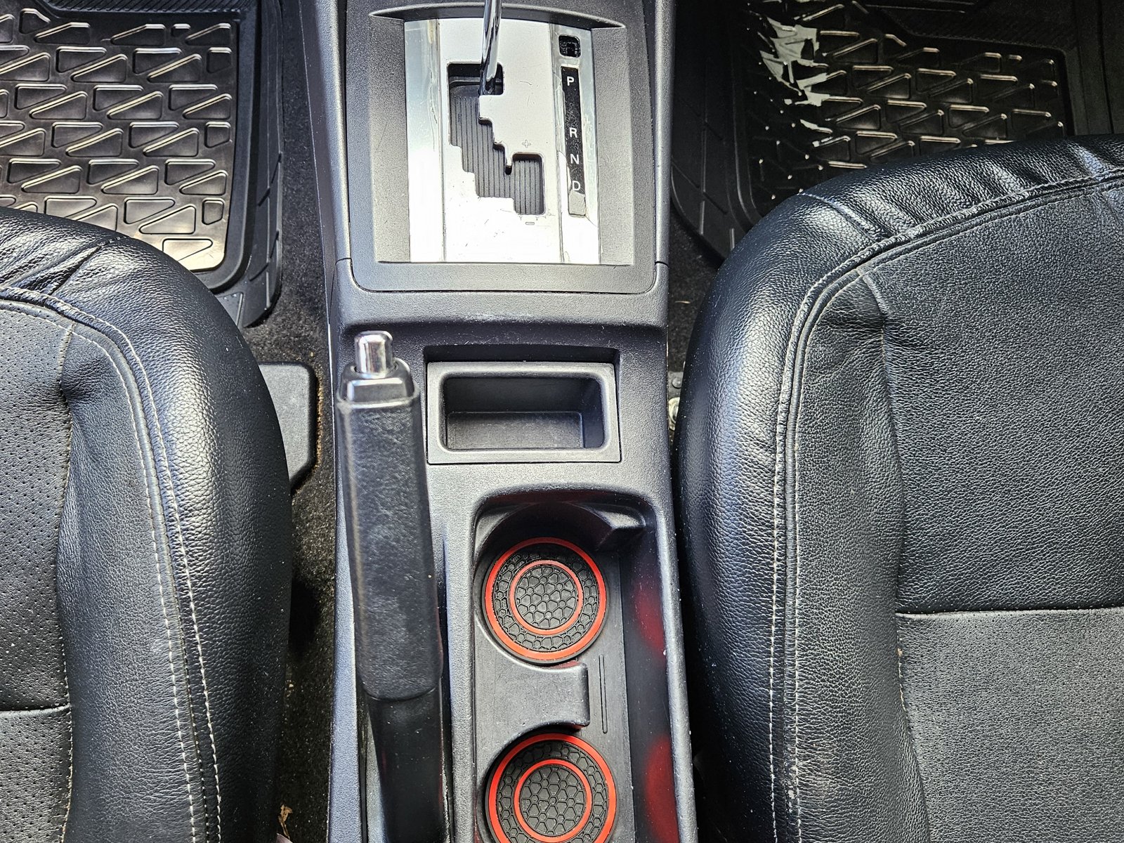 Centre console after deep clean