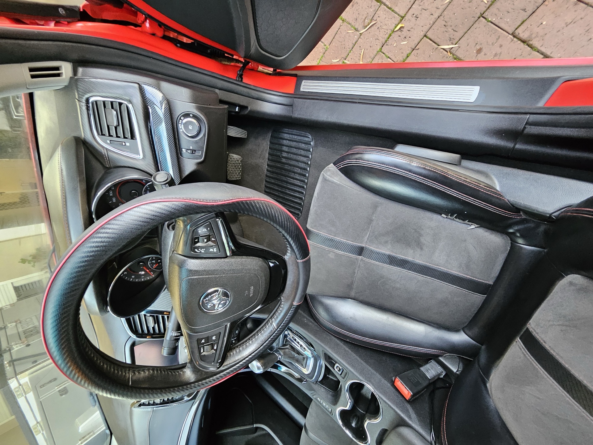 Sedan exterior detailing result