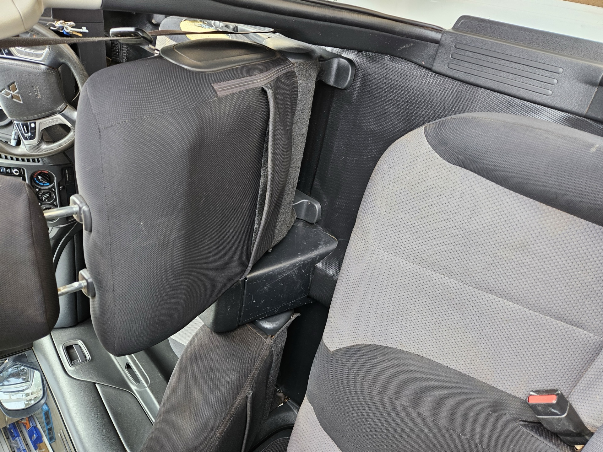 Car seat treatment detailing