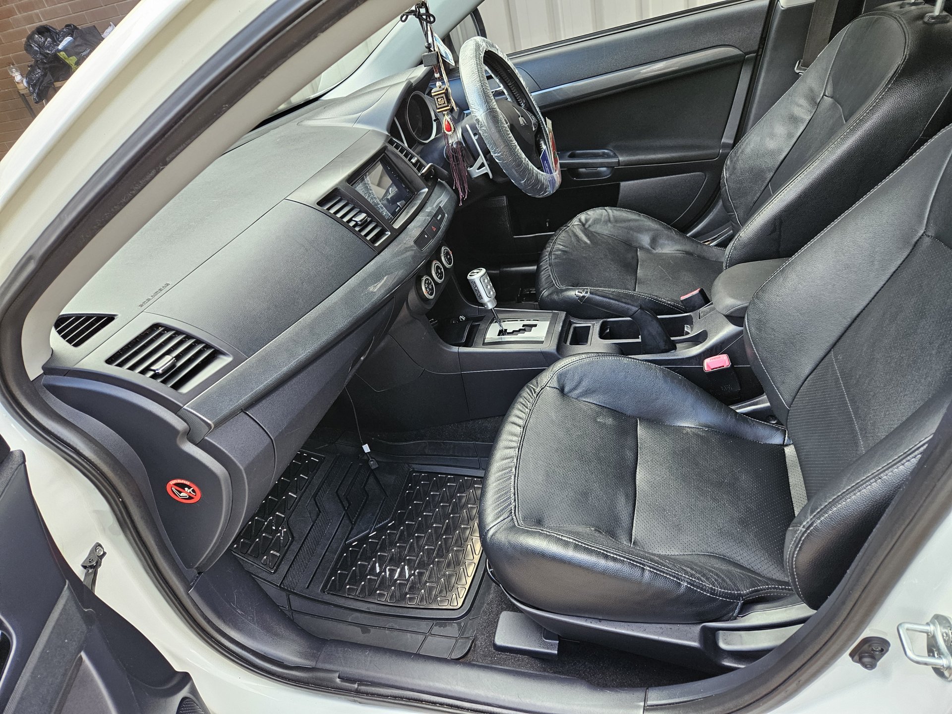 Sedan cabin after interior detail