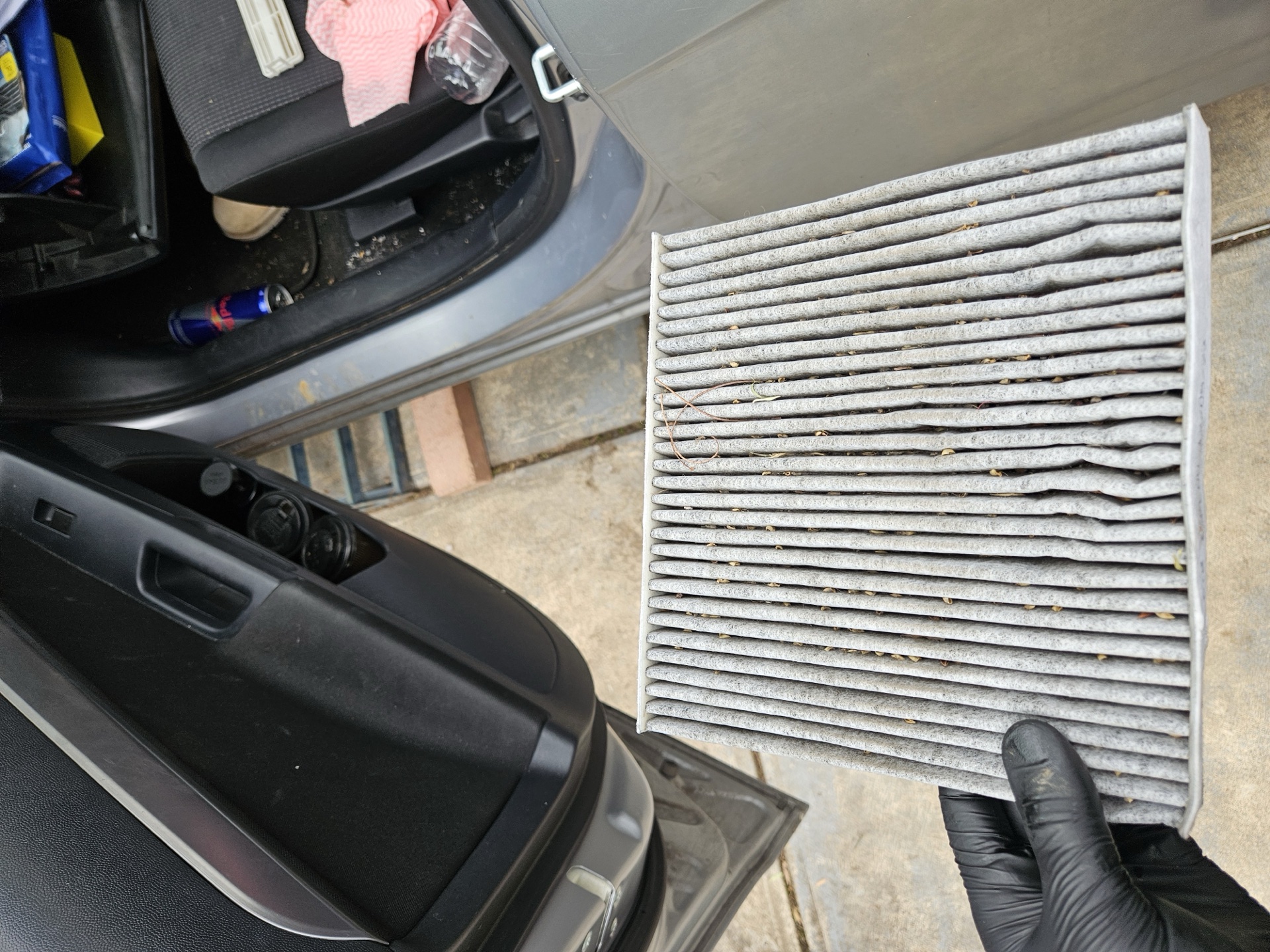 Cabin air filter replacement
